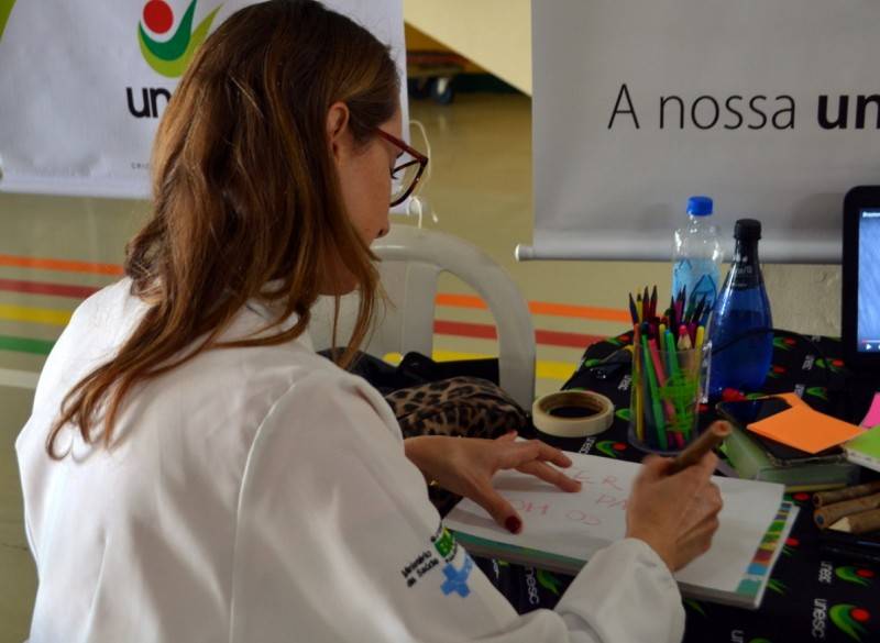 Ação leva informações sobre saúde para pacientes das Clínicas Integradas da Unesc — foto 11