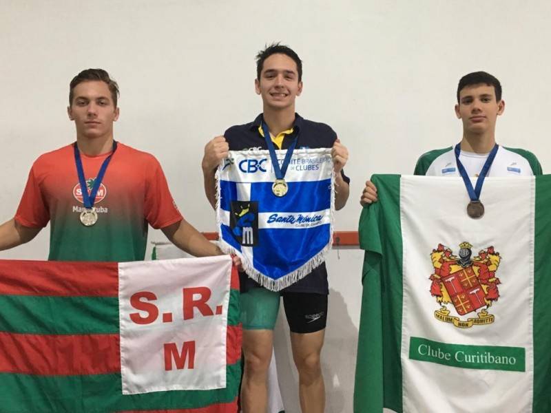 Criciumenses conquistam medalhas no Sul-Brasileiro de Natação — foto 2