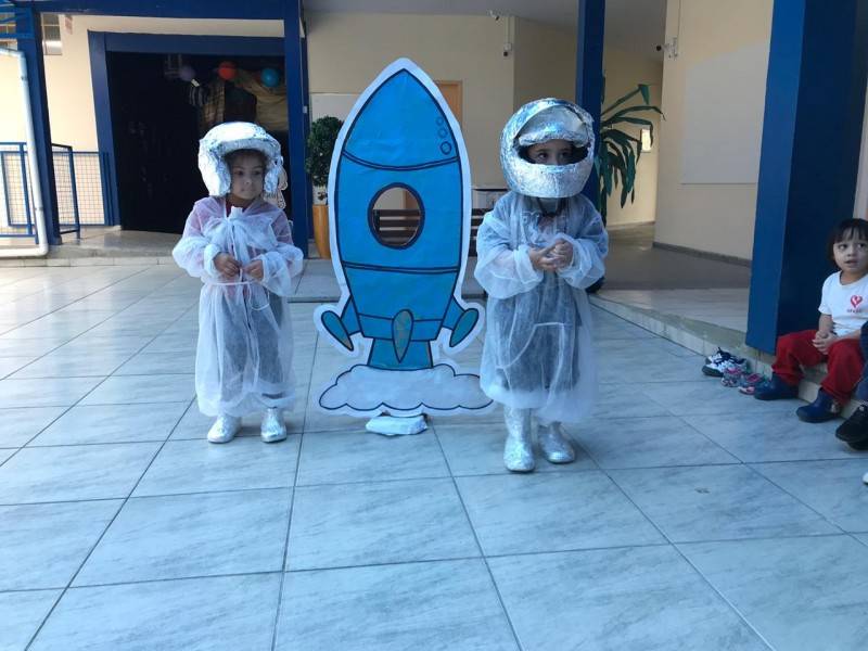 Crianças do CEI Afasc Maria de Assis Góes conhecem história da chegada do homem à lua — foto 2