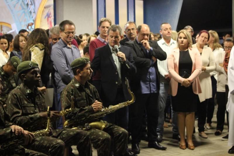 Inauguração da nova iluminação marca o primeiro dia da Romaria de Nossa Senhora de Caravaggio — foto 2