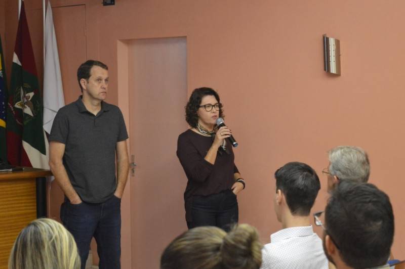 Leandro Puchalski apresenta tendências do clima para o outono/inverno na CDL de Criciúma — foto 4