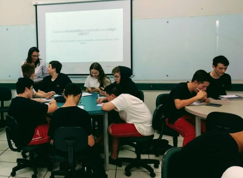 Empreendedorismo social e novas tecnologias são base para projeto do Colégio Unesc — foto 2