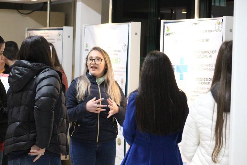 Acadêmicos do curso de Farmácia da Unesc compartilham aprendizado sobre o SUS — foto 2