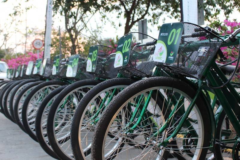 Unesc Bike: comunidade já usufrui de bicicletas na Universidade — foto 1