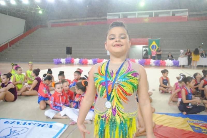 Ginastas de Criciúma participam de competição em Joinville — foto 2