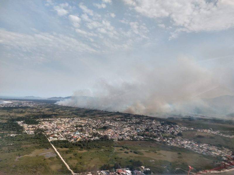 Após incêndios na Serra do Tabuleiro, Prefeitura de Palhoça decreta situação de emergência — foto 1