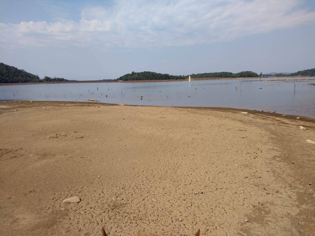 Nível da água na Barragem do Rio São Bento já baixou 4 metros — foto 2