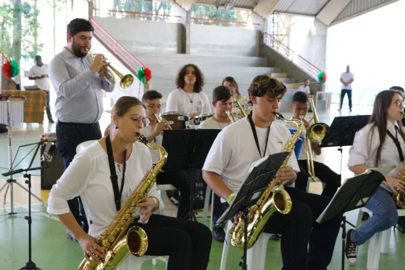 Doze bandas participam do Festival de Bandas de Sopro e Percussão — foto 1