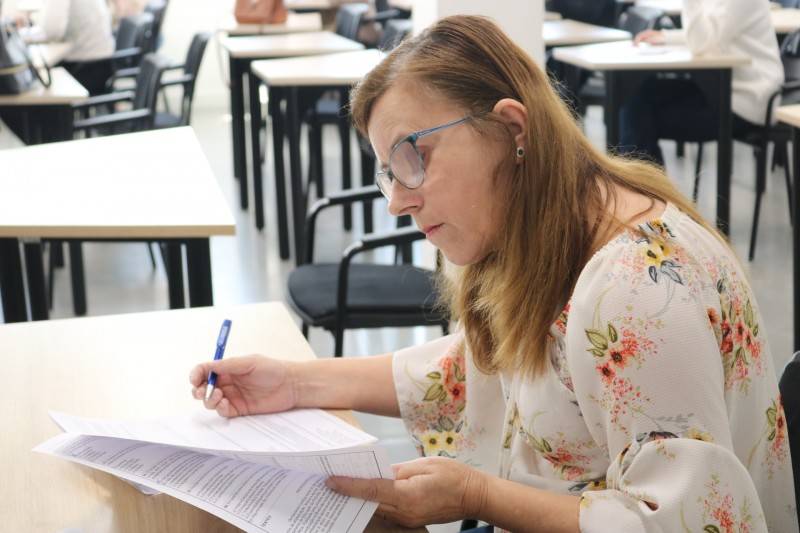 Pedagogos passam por avaliação do Prêmio Acic do Professor neste sábado — foto 6