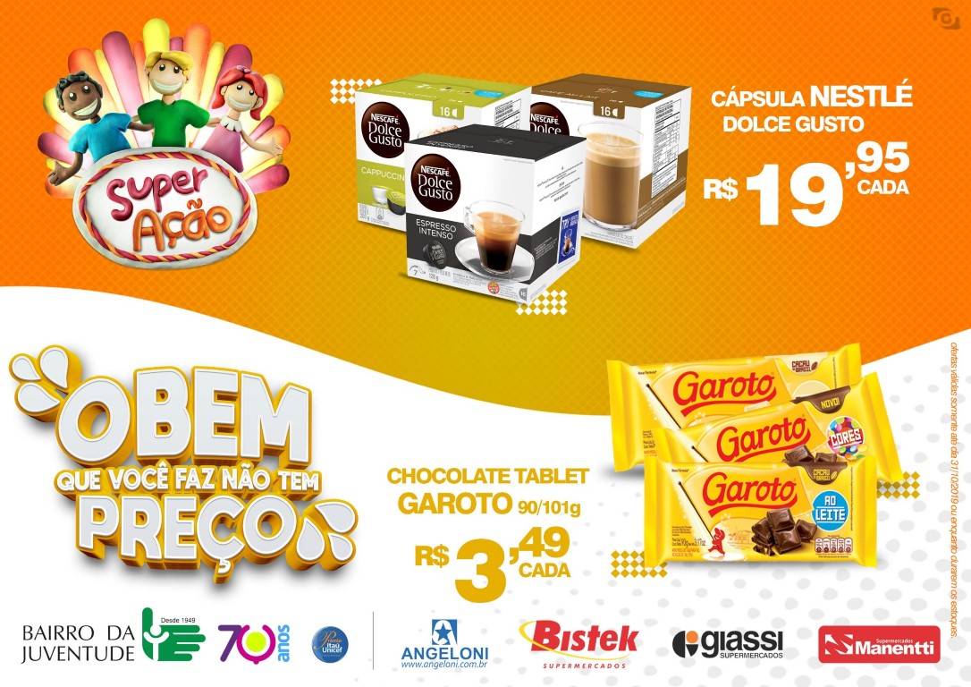 Nestlé e Garoto na campanha SuperAção em outubro — foto 1