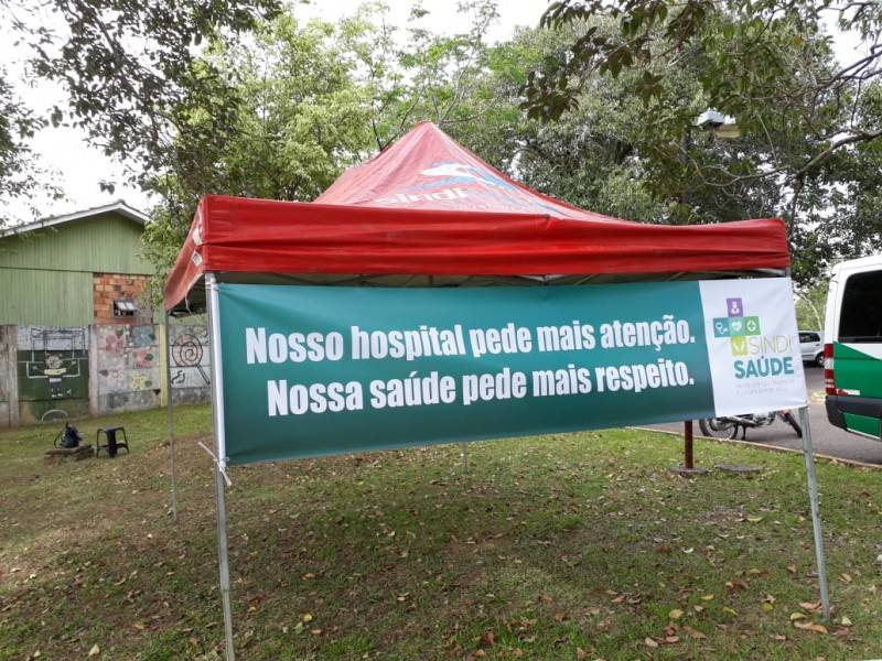 Sindisaúde denúncia falta de antibióticos e atrasos nos proventos de funcionários do HMISC — foto 1