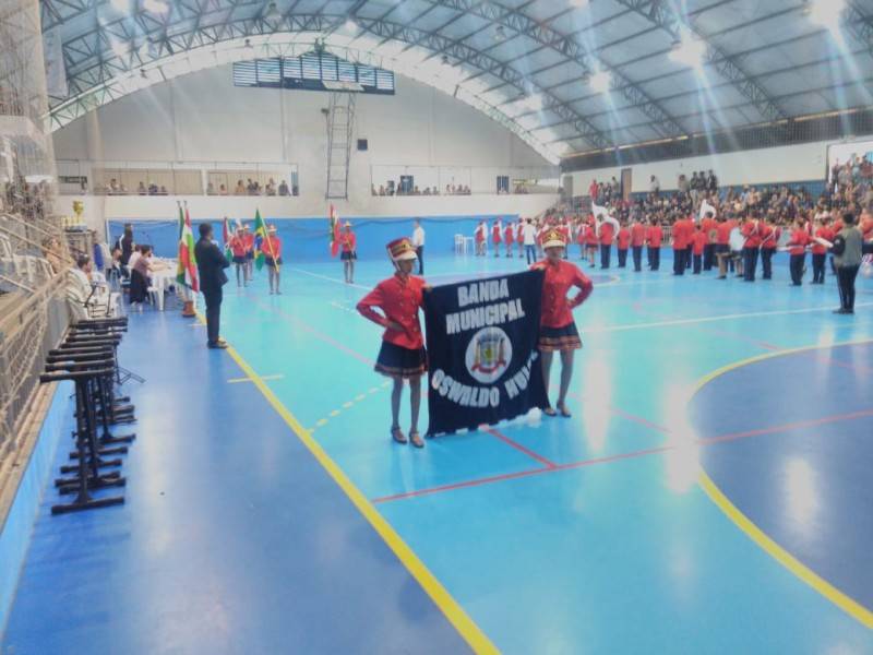 Banda Marcial da escola Oswaldo Hülse será homenageada na Câmara — foto 10