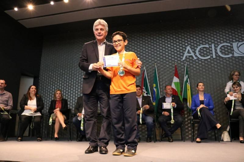 Prêmio Acic de Matemática: melhores estudantes de Criciúma são premiados — foto 8