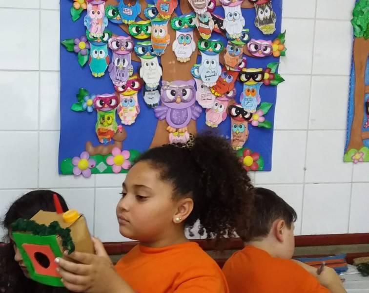 Oficina de Bio-brinquedos leva consciência ambiental de forma lúdica às escolas de Criciúma — foto 2