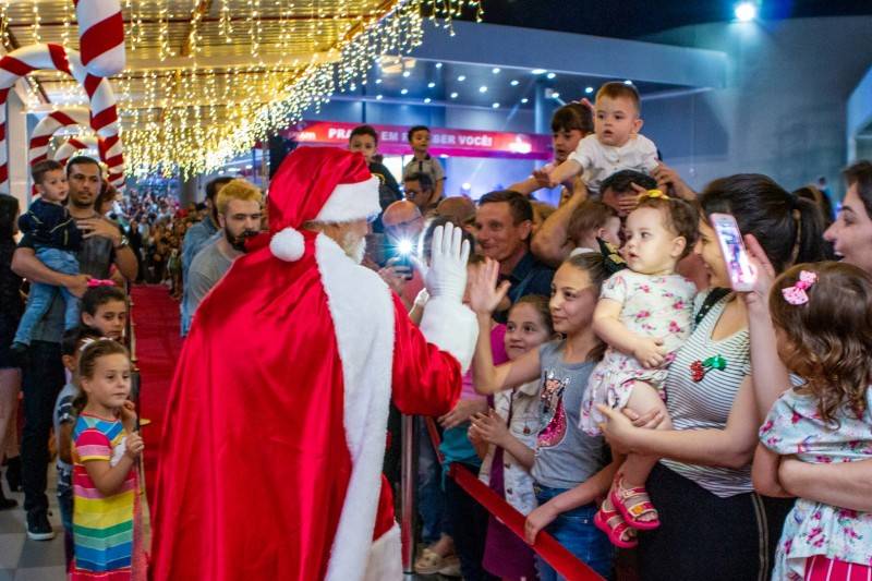 Chegada do Papai Noel abre a temporada de Natal no Criciúma Shopping — foto 3