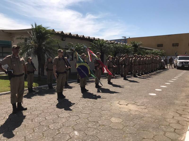 Curso da Polícia Militar forma 34 policiais de diversos municípios do estado de Santa Catarina — foto 1