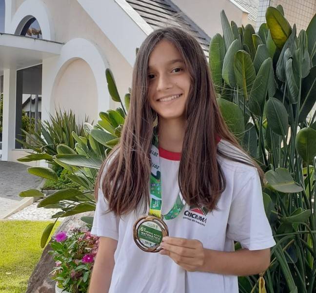 Estudantes da rede municipal de Criciúma ganham oito medalhas na 15ª Obmep — foto 2