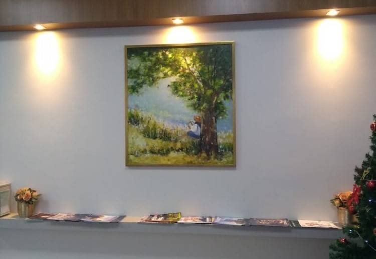 Artistas doam quadros para o HSJ — foto 2