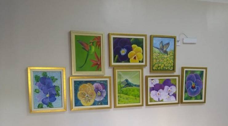 Artistas doam quadros para o HSJ — foto 4