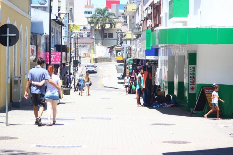 Manhã de tranquilidade no Centro de Criciúma — foto 2