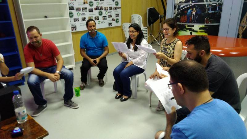 Jornalismo Satc promove treinamento de mídia com ONGs — foto 1