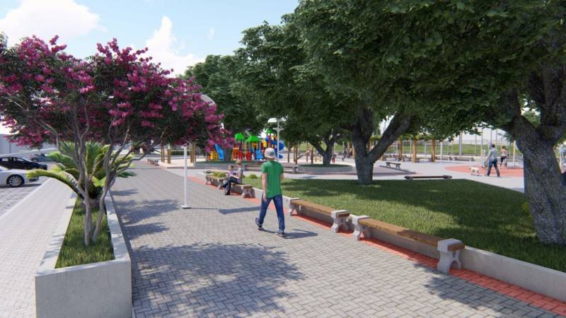 Zona Sul do Balneário Rincão ganhará praça de lazer — foto 1
