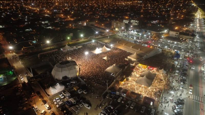 Matheus e Kauan atraem quase 35 mil pessoas para o Balneário Rincão — foto 1