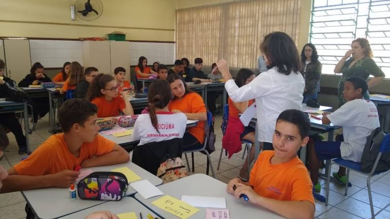 Comitê da Bacia do Rio Urussanga promove educação ambiental para o uso da água — foto 1