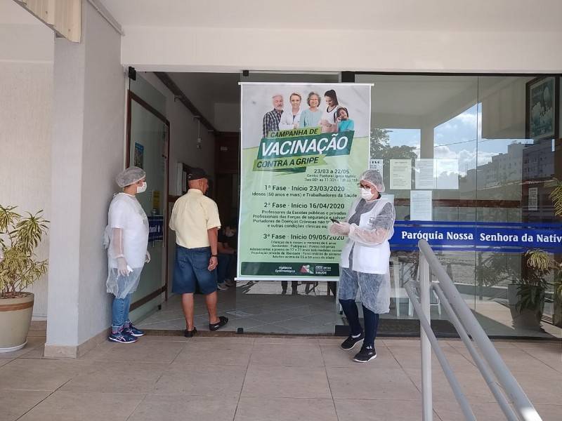 Em Cocal do Sul, 321 pessoas já receberam vacina contra a Influenza — foto 1