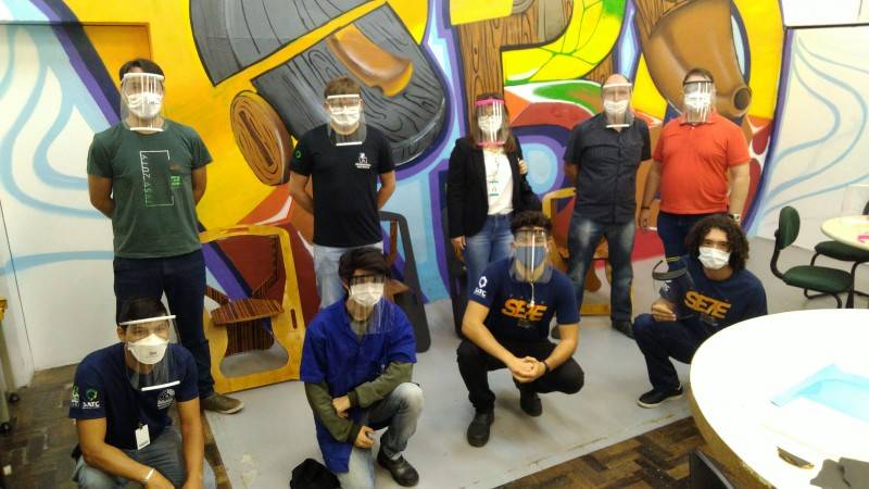 Satc amplia produção de protetores faciais — foto 4