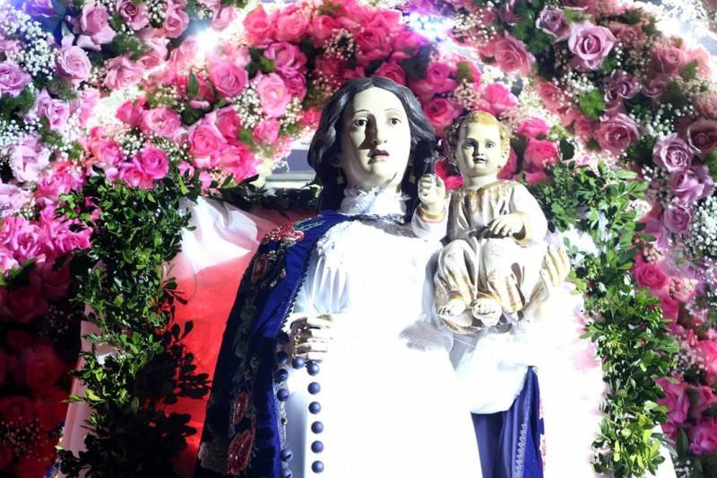 Santuário aberto para oração no dia de Nossa Senhora Mãe dos Homens — foto 1