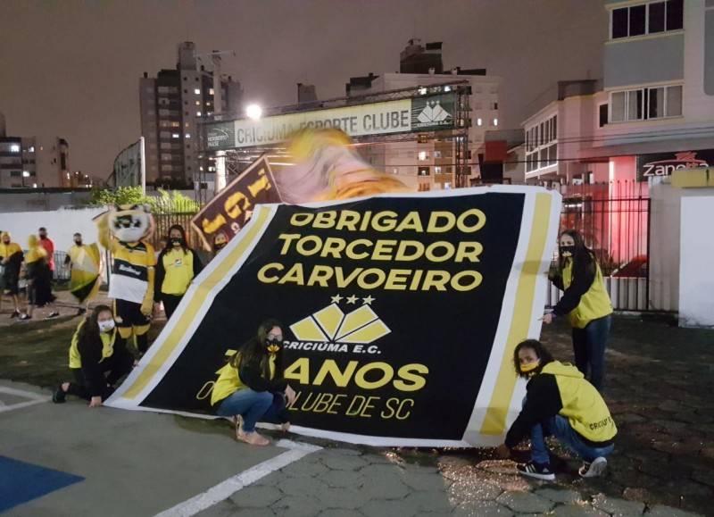 Criciúma Esporte Clube faz passeata em agradecimento aos fundadores e comunidade — foto 1