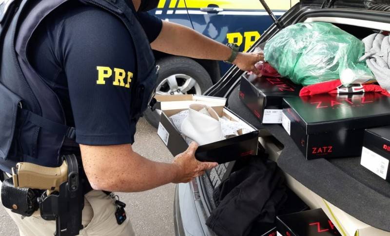 Ladrão é preso enquanto transportava objetos furtados na BR-101 — foto 1