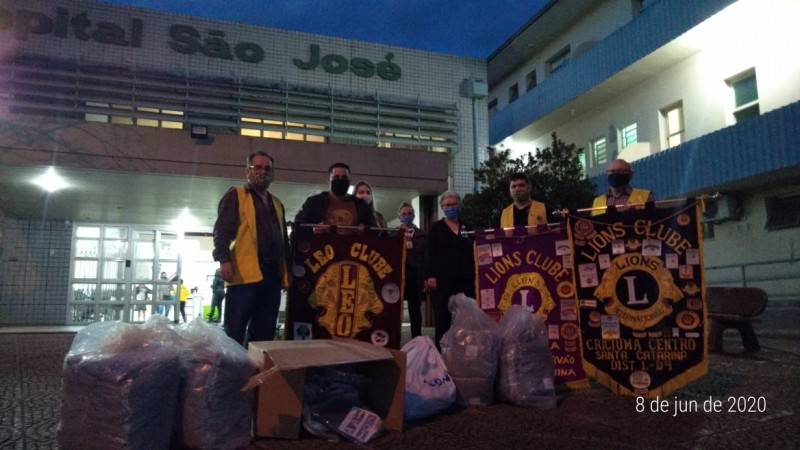 Lions Clube promove a doação de EPI’s em Criciúma — foto 2