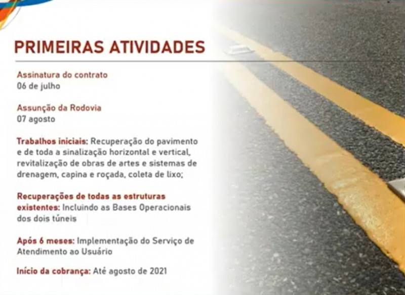 Recuperação do pavimento e das sinalizações será a primeira ação da CCR ao assumir a BR-101 Sul — foto 1