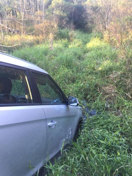 Assaltantes roubam veículo no Centro de Criciúma e carro é recuperado em Jaguaruna — foto 1