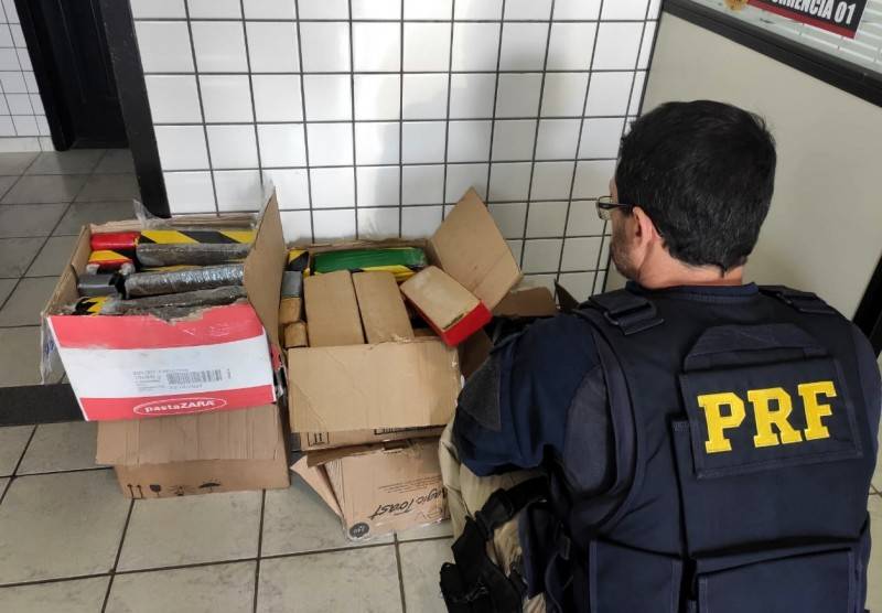 Interceptado carregamento com 98 quilos de maconha; droga seria distribuída na região de Criciúma — foto 1