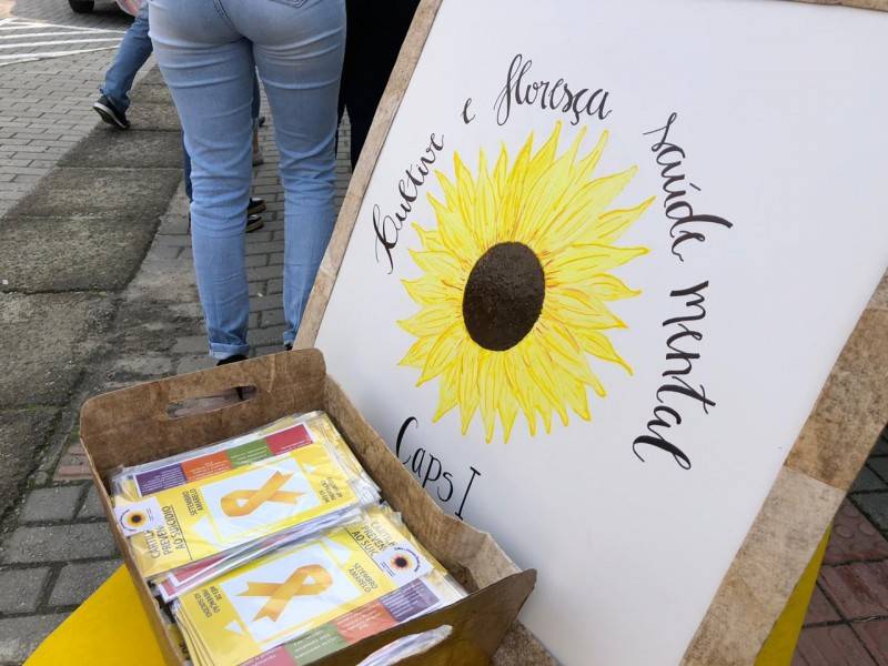 Dia Mundial de Prevenção ao Suicídio tem ação no Centro de Imbituba — foto 6
