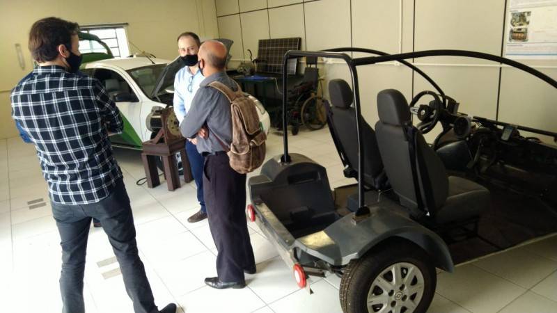 Investidores de montadora de carros elétricos visitam Criciúma — foto 1