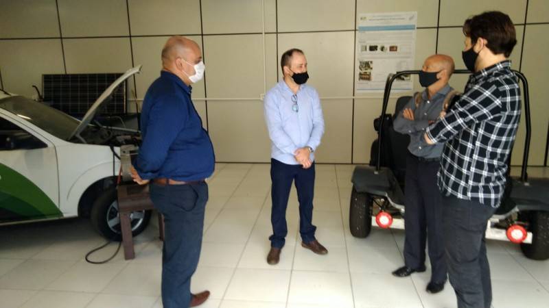 Investidores de montadora de carros elétricos visitam Criciúma — foto 2