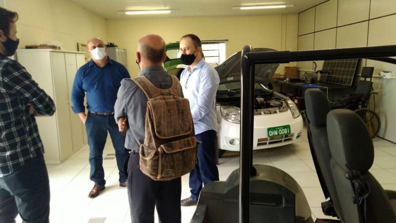 Investidores de montadora de carros elétricos visitam Criciúma — foto 4