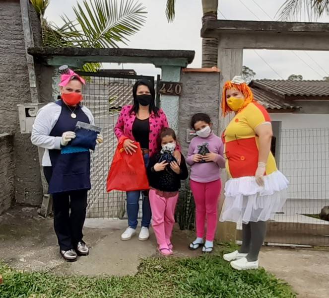 Serviço de Convivência Vila Miguel realiza entrega de atividades de contação de história — foto 1