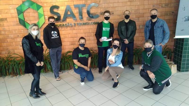 Sábado de entrega de apostilas e presente especial para o terceirão do Colégio Satc — foto 1