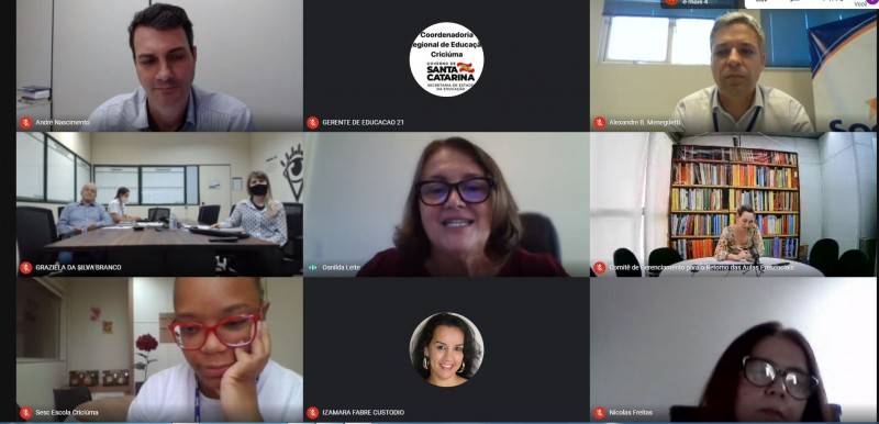 Câmara Regional Sul de Educação promove encontro virtual em Criciúma — foto 1