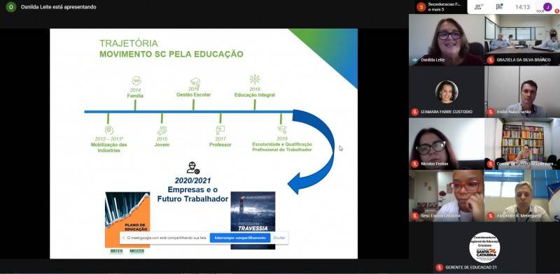 Câmara Regional Sul de Educação promove encontro virtual em Criciúma — foto 2