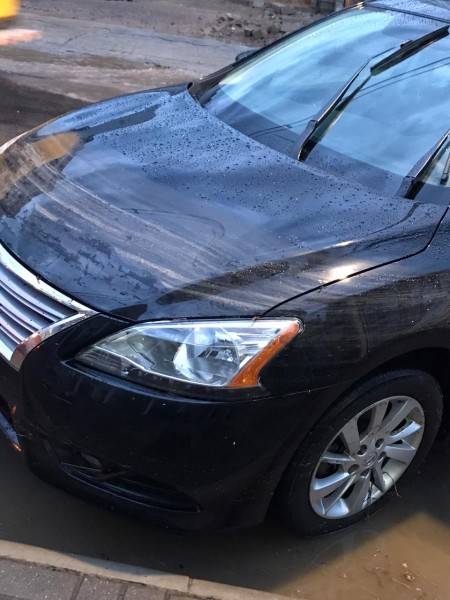 Chuva alaga rua e deixa carros embaixo d’água em Criciúma — foto 3