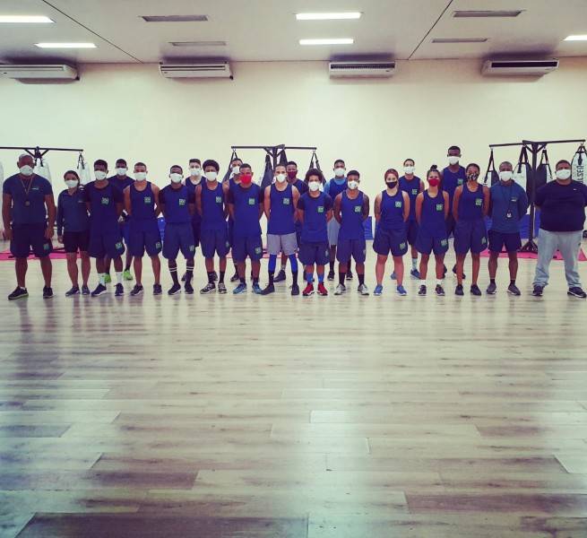 Treinador de boxe de Criciúma participa da base de treinamento juvenil da Seleção Brasileira — foto 1
