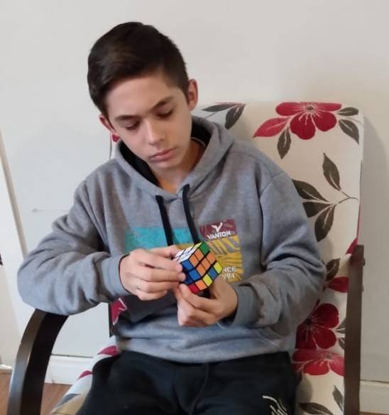 Leonardo Viana Garcia, 12 anos, morador de Forquilhinha e estudante da Rede Municipal de Educação de Criciúma