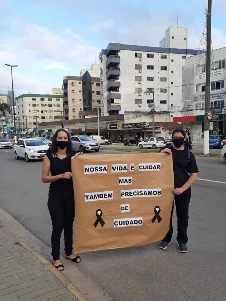 Após protesto de profissionais de saúde, HNSC emite nota de resposta — foto 1