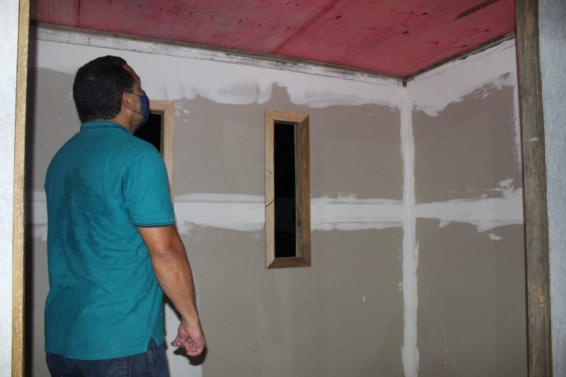 Alunos do curso de Mestre de Obras do Senai constroem protótipo de casa sustentável — foto 1
